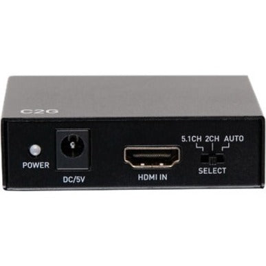 Extracteur audio HDMI C2G avec TOSLINK, SPDIF et 3,5 mm - 4K 60 Hz C2G41003