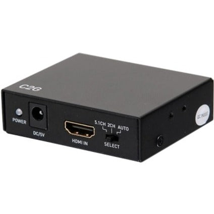 Extracteur audio HDMI C2G avec TOSLINK, SPDIF et 3,5 mm - 4K 60 Hz C2G41003