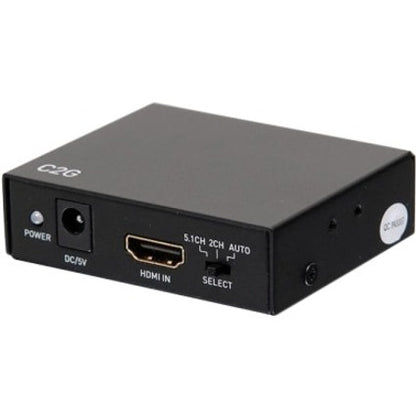 Extracteur audio HDMI C2G avec TOSLINK, SPDIF et 3,5 mm - 4K 60 Hz C2G41003
