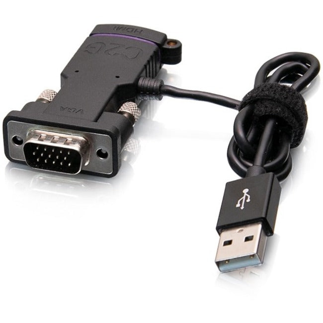 Adaptateur VGA vers HDMI C2G pour bague d'adaptation HDMI universelle 29869
