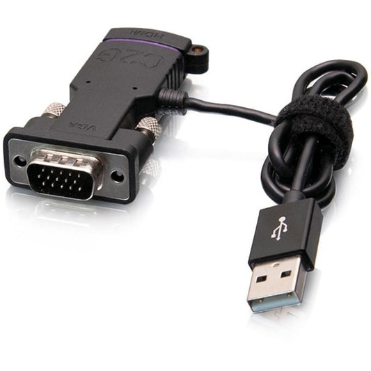 Adaptateur VGA vers HDMI C2G pour bague d'adaptation HDMI universelle 29869