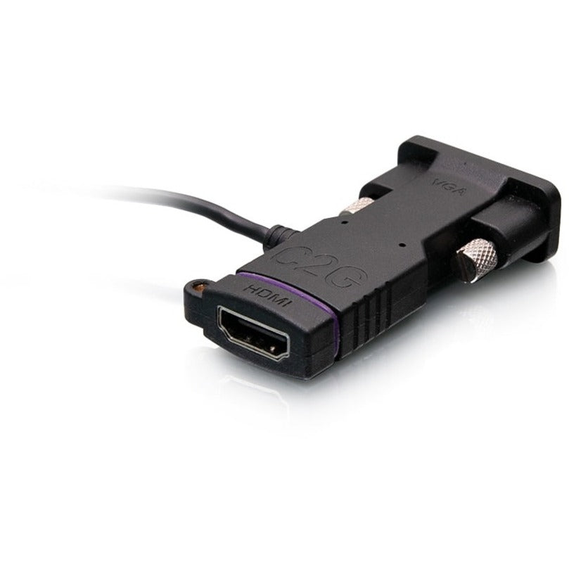 Adaptateur VGA vers HDMI C2G pour bague d'adaptation HDMI universelle 29869
