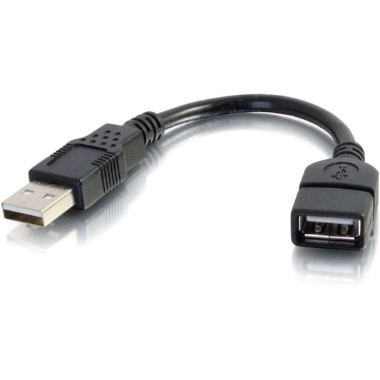 Câble d'extension USB 2.0 A mâle vers A femelle de 6 pouces C2G 52119