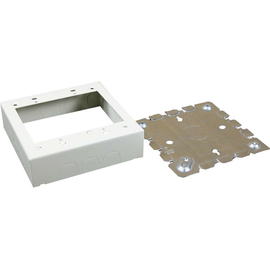 Boîtier de commutation et de prise double C2G Wiremold 700 16173