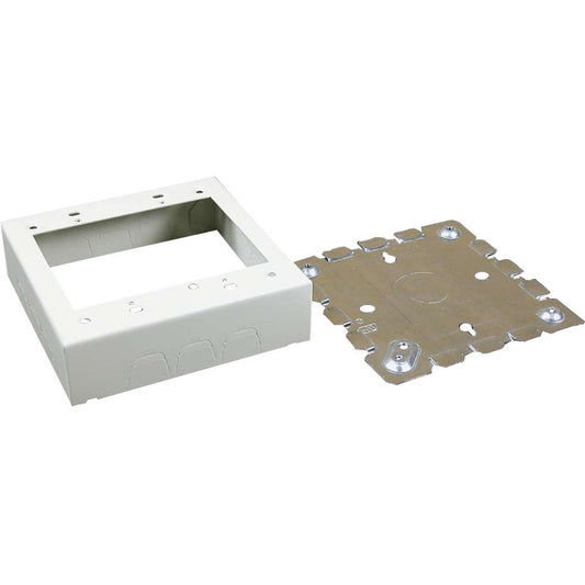 Boîtier de commutation et de prise double C2G Wiremold 700 16173