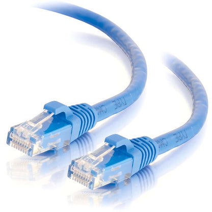 Câble de raccordement réseau non blindé C2G Cat6 8 pi UTP anti-accroc - Bleu 03976