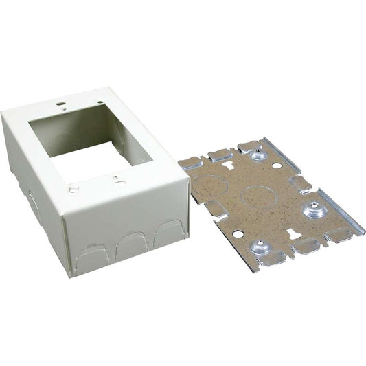 Boîtier de commutation et de prise simple C2G Wiremold 700 16172