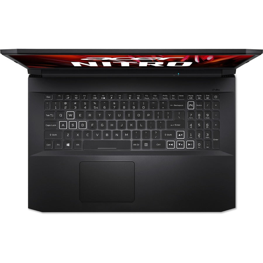 Ordinateur portable de jeu Acer Nitro 5 AN517-54 AN517-54-76TJ 17,3" - Full HD - 1920 x 1080 - Intel Core i7 11e génération i7-11800H Octa-core (8 cœurs) 2,30 GHz - 16 Go de RAM - 512 Go de SSD NH.QF6AA.001