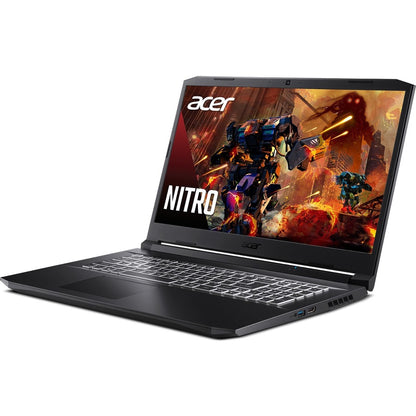 Ordinateur portable de jeu Acer Nitro 5 AN517-54 AN517-54-76TJ 17,3" - Full HD - 1920 x 1080 - Intel Core i7 11e génération i7-11800H Octa-core (8 cœurs) 2,30 GHz - 16 Go de RAM - 512 Go de SSD NH.QF6AA.001