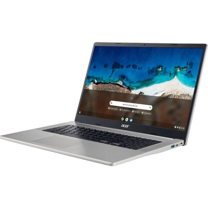 Acer Chromebook 317 CB317-1H CB317-1H-C41X Chromebook 17,3" - Full HD - 1920 x 1080 - Intel Celeron N5100 Quad-core (4 cœurs) 1,10 GHz - 4 Go de RAM totale - 32 Go de mémoire flash - Argent brillant NX.AQ2AA.004
