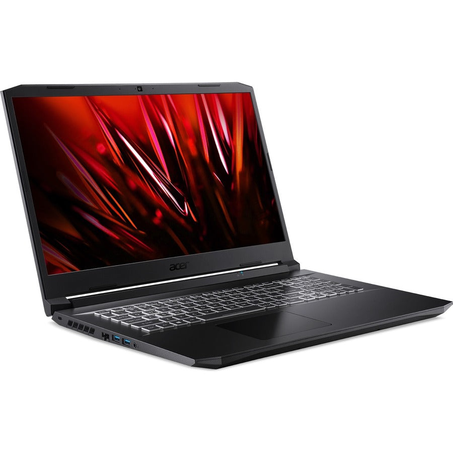 Ordinateur portable de jeu Acer Nitro 5 AN517-41 AN517-41-R39N 17,3" - Full HD - 1920 x 1080 - AMD Ryzen 5 5600H Hexa-core (6 cœurs) 3,30 GHz - 8 Go de RAM - 512 Go de SSD NH.QASAA.003