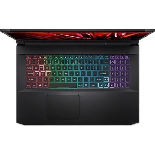 Ordinateur portable de jeu Acer Nitro 5 AN517-41 AN517-41-R39N 17,3" - Full HD - 1920 x 1080 - AMD Ryzen 5 5600H Hexa-core (6 cœurs) 3,30 GHz - 8 Go de RAM - 512 Go de SSD NH.QASAA.003