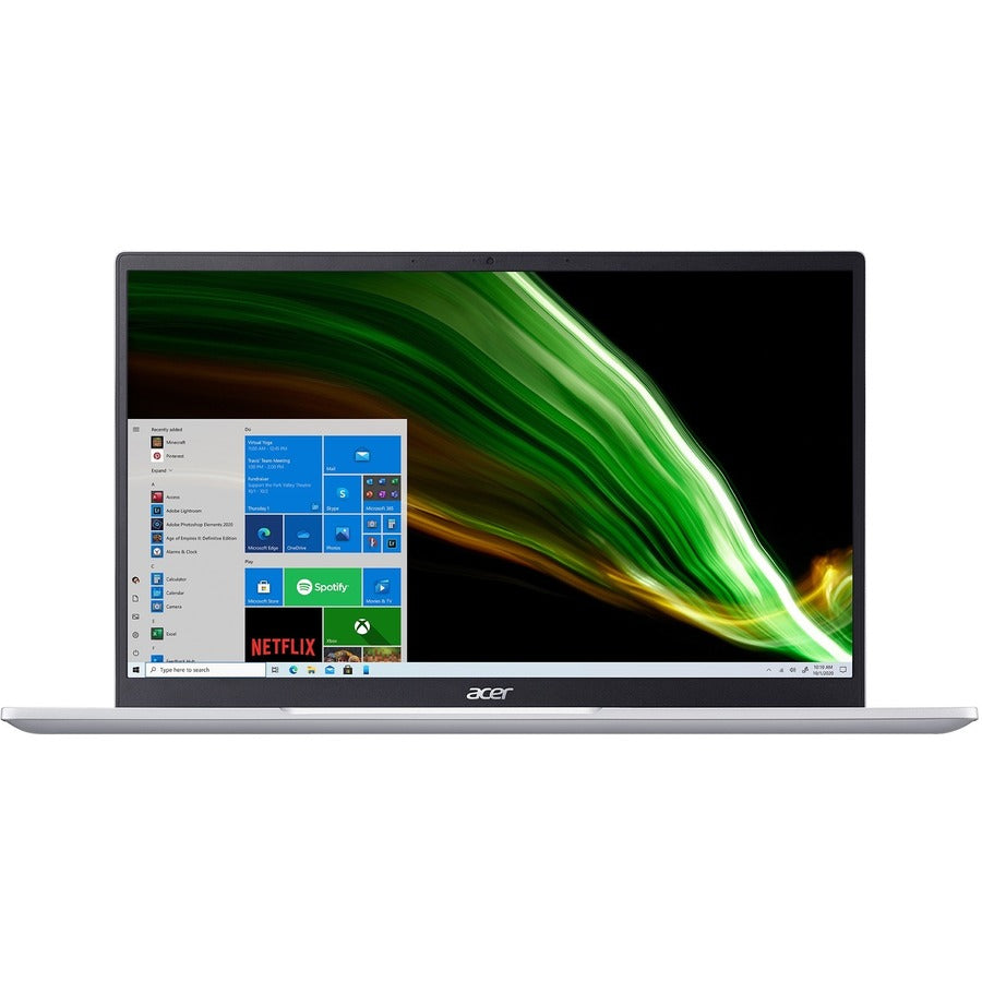 Ordinateur portable Acer Swift 3 SF314-43 SF314-43-R1P3 14" - Full HD - 1920 x 1080 - AMD Ryzen 5 5500U Hexa-core (6 cœurs) 2,10 GHz - 8 Go RAM - 512 Go SSD - Argent pur NX.AB1AA.006