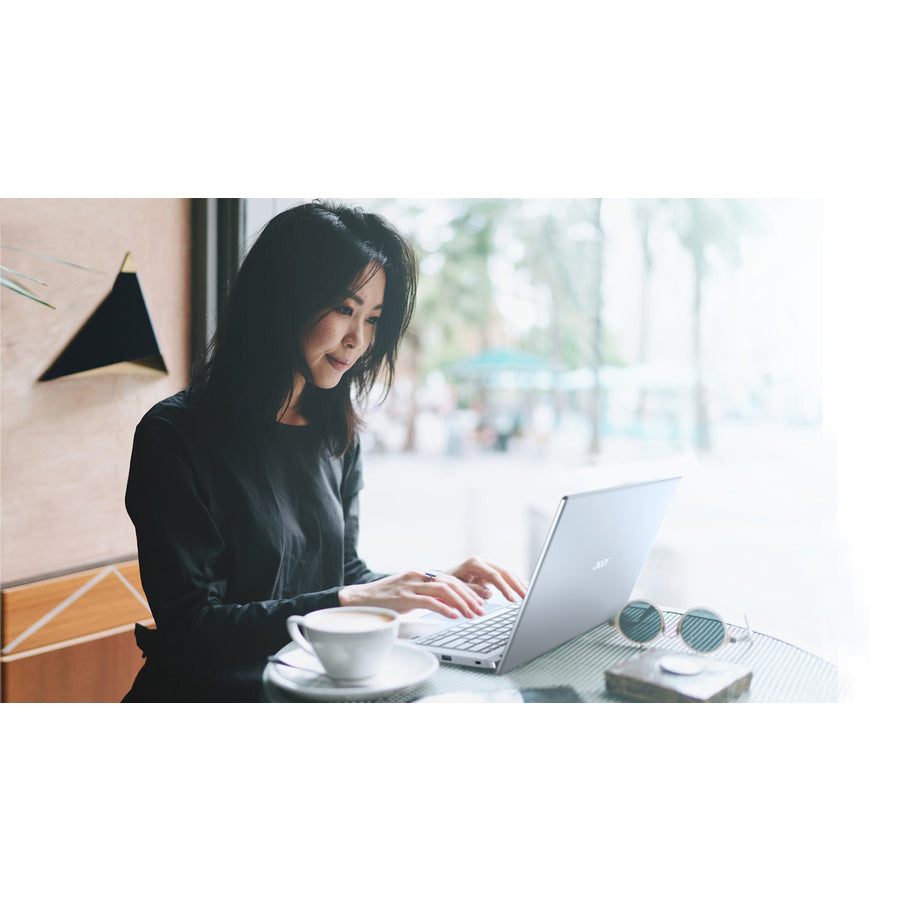 Ordinateur portable Acer Swift 3 SF314-43 SF314-43-R1P3 14" - Full HD - 1920 x 1080 - AMD Ryzen 5 5500U Hexa-core (6 cœurs) 2,10 GHz - 8 Go RAM - 512 Go SSD - Argent pur NX.AB1AA.006