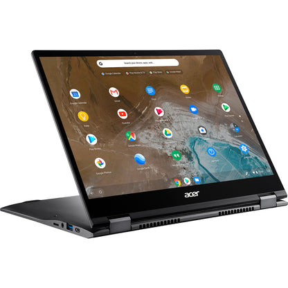 Acer CP713-2W CP713-2W-38P1 Chromebook convertible 2 en 1 à écran tactile 13,5" - 2K - 2256 x 1504 - Intel Core i3 10e génération i3-10110U Dual-core (2 cœurs) 2,10 GHz - 8 Go RAM - 256 Go SSD - Gris acier NX.HQBAA.001