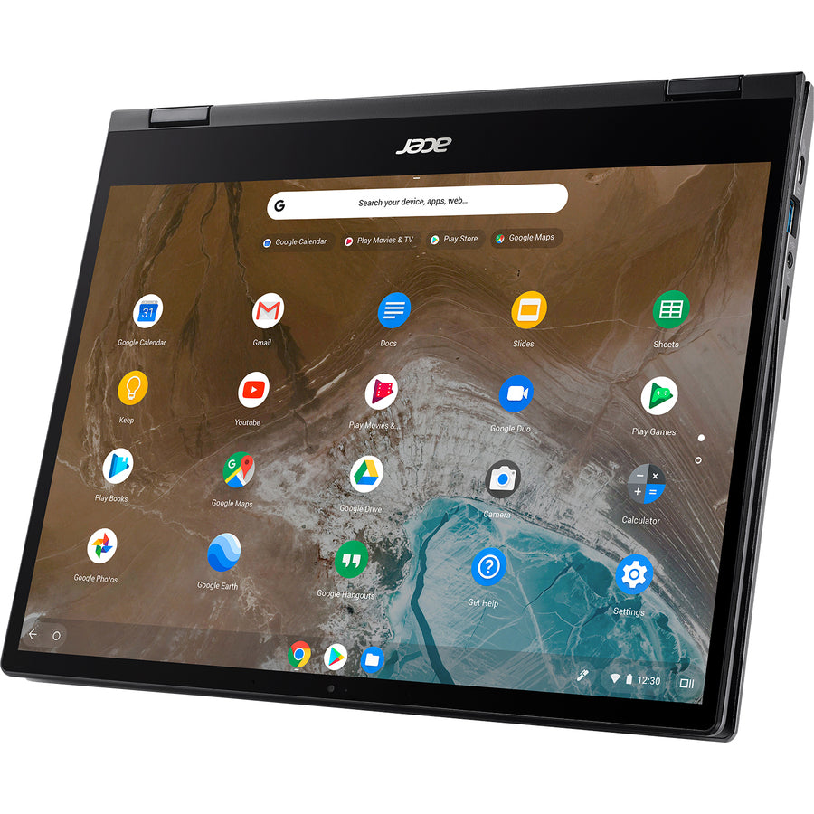 Acer CP713-2W CP713-2W-38P1 Chromebook convertible 2 en 1 à écran tactile 13,5" - 2K - 2256 x 1504 - Intel Core i3 10e génération i3-10110U Dual-core (2 cœurs) 2,10 GHz - 8 Go RAM - 256 Go SSD - Gris acier NX.HQBAA.001