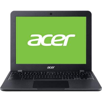Acer Chromebook 512 C851T C851T-C6B2 Chromebook à écran tactile 12" - Intel Celeron N4020 - 4 Go - Mémoire flash 32 Go - Clavier anglais (États-Unis), français - Noir schiste NX.H8YAA.008