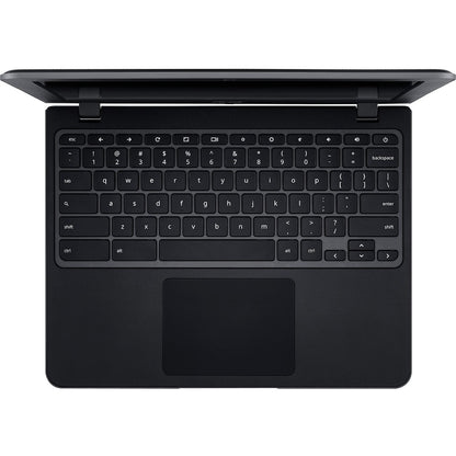 Acer Chromebook 512 C851T C851T-C6B2 Chromebook à écran tactile 12" - Intel Celeron N4020 - 4 Go - Mémoire flash 32 Go - Clavier anglais (États-Unis), français - Noir schiste NX.H8YAA.008