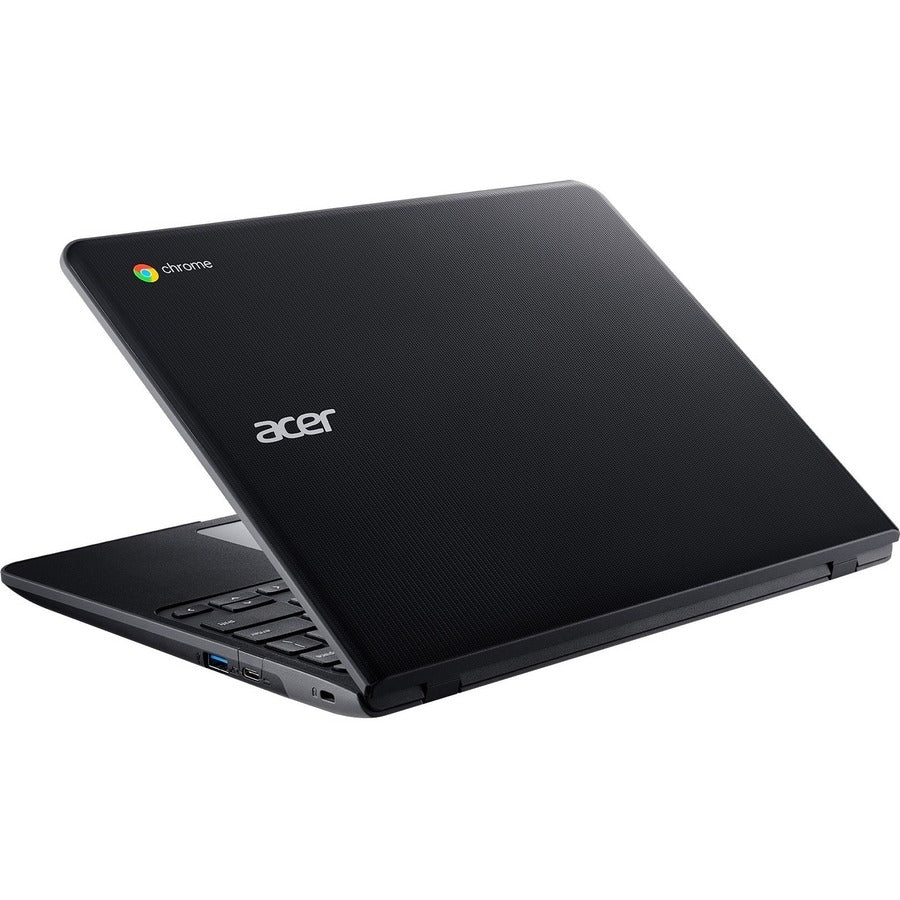 Acer Chromebook 512 C851T C851T-C6B2 Chromebook à écran tactile 12" - Intel Celeron N4020 - 4 Go - Mémoire flash 32 Go - Clavier anglais (États-Unis), français - Noir schiste NX.H8YAA.008