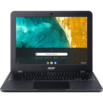 Acer Chromebook 512 C851T C851T-C6XB Chromebook à écran tactile 12" - 1366 x 912 - Intel Celeron N4020 Dual-core (2 cœurs) 1,10 GHz - 4 Go de RAM - 32 Go de mémoire flash - Noir schiste NX.H8YAA.007