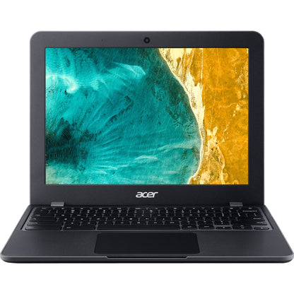 Acer Chromebook 512 C851T C851T-C6XB Chromebook à écran tactile 12" - 1366 x 912 - Intel Celeron N4020 Dual-core (2 cœurs) 1,10 GHz - 4 Go de RAM - 32 Go de mémoire flash - Noir schiste NX.H8YAA.007