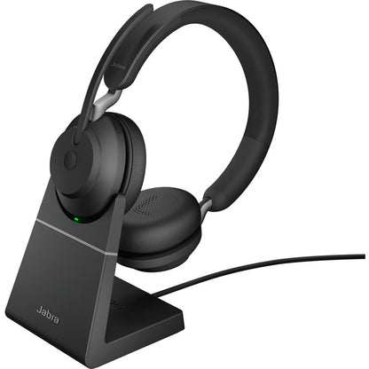 Jabra Evolve2 65 UC Stereo USB-A Headset with Charging Stand 26599-989-989