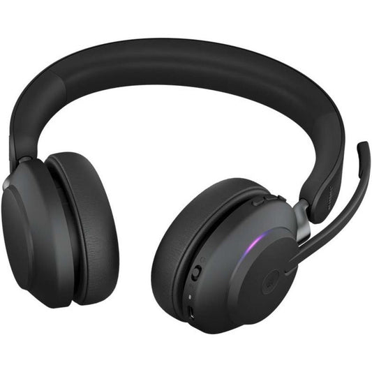 Casque stéréo USB-C Jabra Evolve2 65 MS avec support de charge 26599-999-889