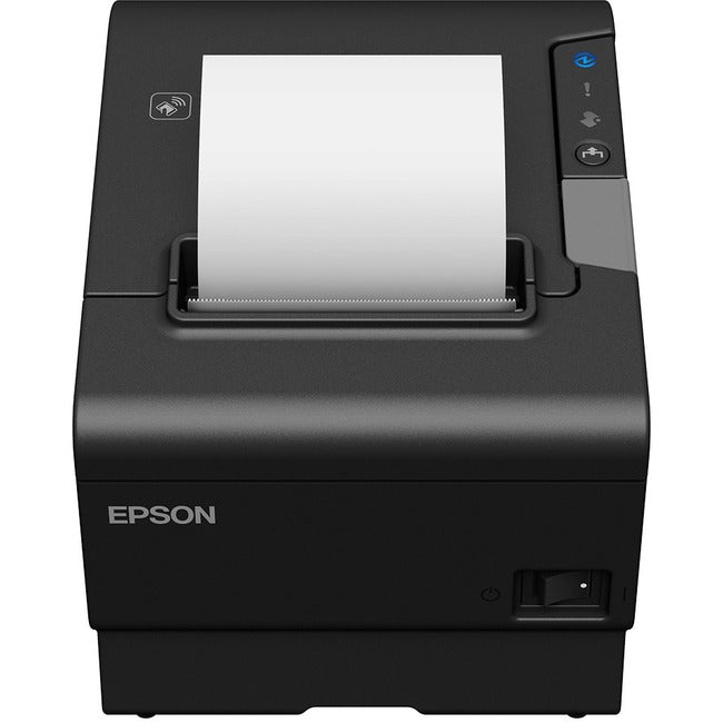 Epson OmniLink TM-T88VI Direct Thermal Printer - Monochrome - Receipt Print - Ethernet - USB - Serial - Near Field Communication (NFC) C31CE94061