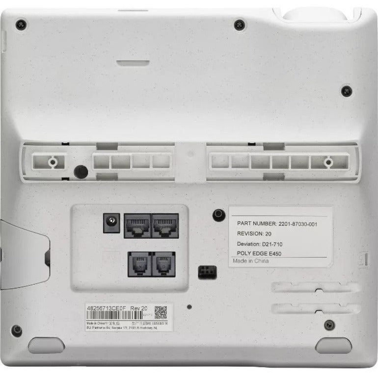 Téléphone IP Poly Edge E550 - Filaire - Filaire - NFC, Wi-Fi, Bluetooth - Bureau, Montage mural 2200-87050-025