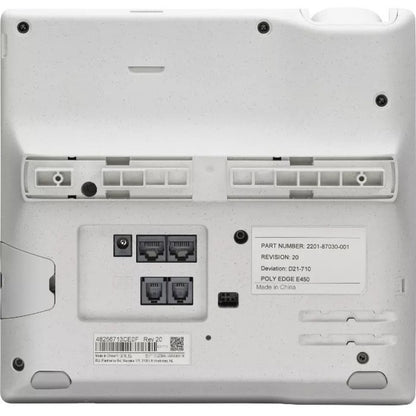 Téléphone IP Poly Edge E550 - Filaire - Filaire - NFC, Wi-Fi, Bluetooth - Bureau, Montage mural 2200-87050-025