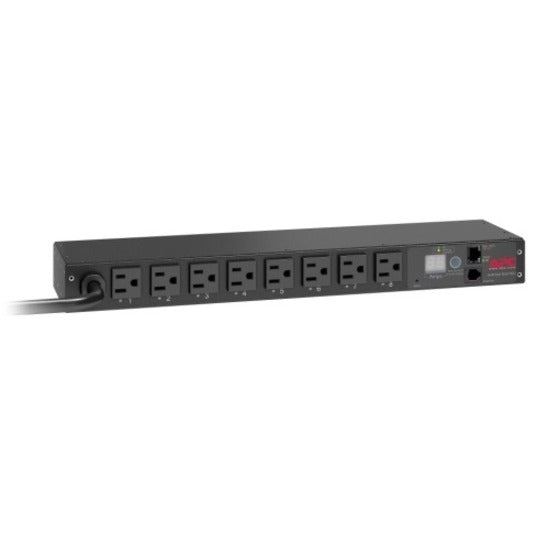 PDU en rack APC by Schneider Electric, commuté, 1U, 15 A, 100/120 V, (8)5-15 AP7900B