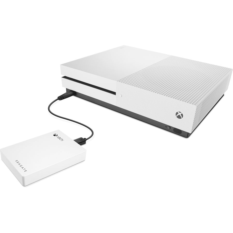 Disque dur externe portable Seagate Game Drive STEA4000407 4 To - Blanc STEA4000407
