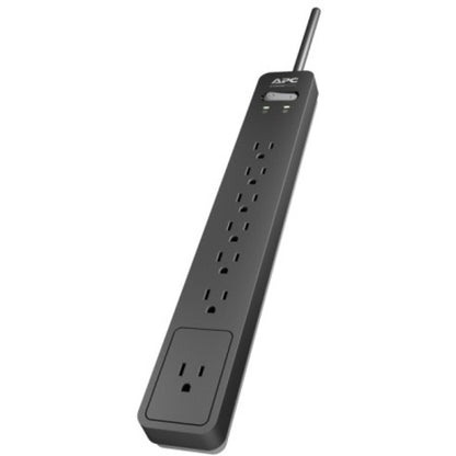 APC by Schneider Electric Essential SurgeArrest PE76, 7 prises, cordon de 6 pieds, 120 V PE76
