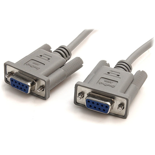 Câble null modem série StarTech.com - DB-9 (F) - DB-9 (F) - 3 m SCNM9FF