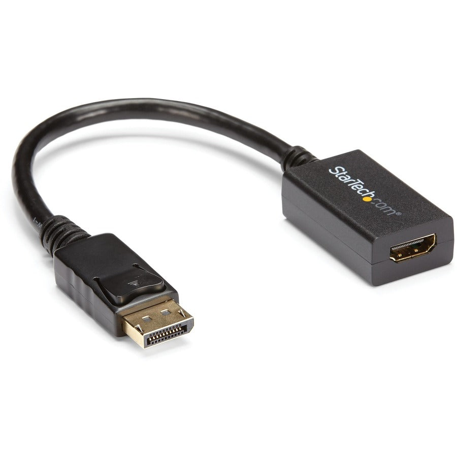 Adaptateur StarTech.com DisplayPort vers HDMI, convertisseur vidéo DP vers HDMI 1080p, dongle moniteur/TV DP vers HDMI, connecteur DP passif à verrouillage DP2HDMI2