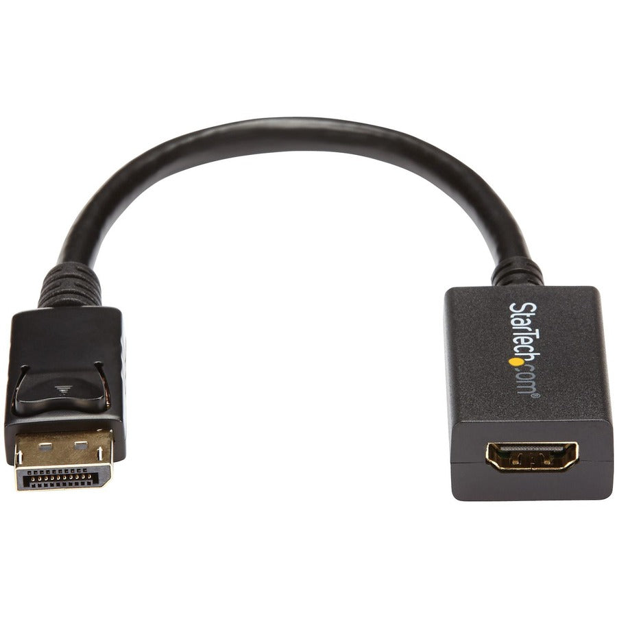 Adaptateur StarTech.com DisplayPort vers HDMI, convertisseur vidéo DP vers HDMI 1080p, dongle moniteur/TV DP vers HDMI, connecteur DP passif à verrouillage DP2HDMI2