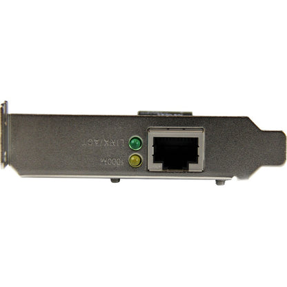 StarTech.com Adaptateur réseau pour serveur PCI Express PCIe Gigabit NIC 1 port - Profil bas ST1000SPEX2L