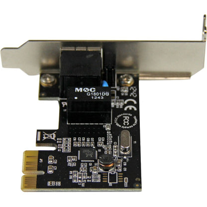 StarTech.com Adaptateur réseau pour serveur PCI Express PCIe Gigabit NIC 1 port - Profil bas ST1000SPEX2L