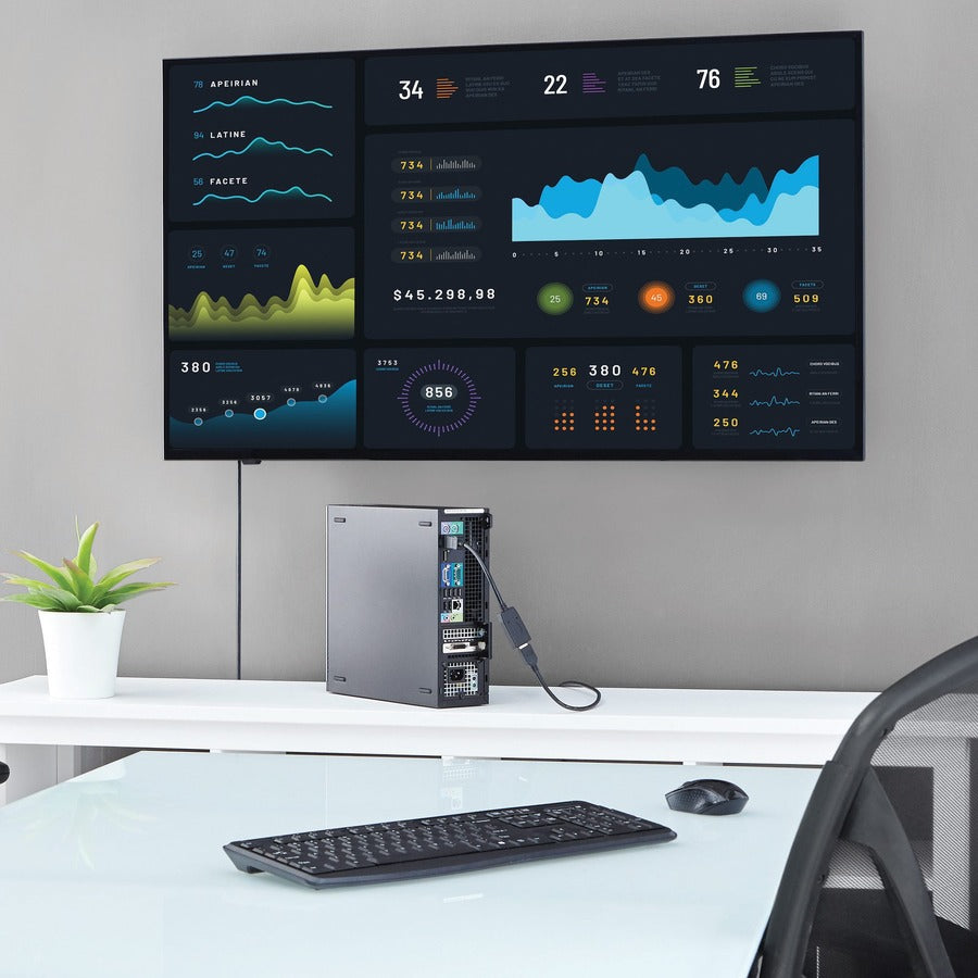 Adaptateur StarTech.com DisplayPort vers HDMI, adaptateur/convertisseur vidéo DP vers HDMI 1080p, certifié VESA, moniteur/écran DP vers HDMI, DP2HDMI passif