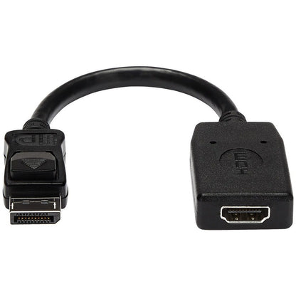 Adaptateur StarTech.com DisplayPort vers HDMI, adaptateur/convertisseur vidéo DP vers HDMI 1080p, certifié VESA, moniteur/écran DP vers HDMI, DP2HDMI passif