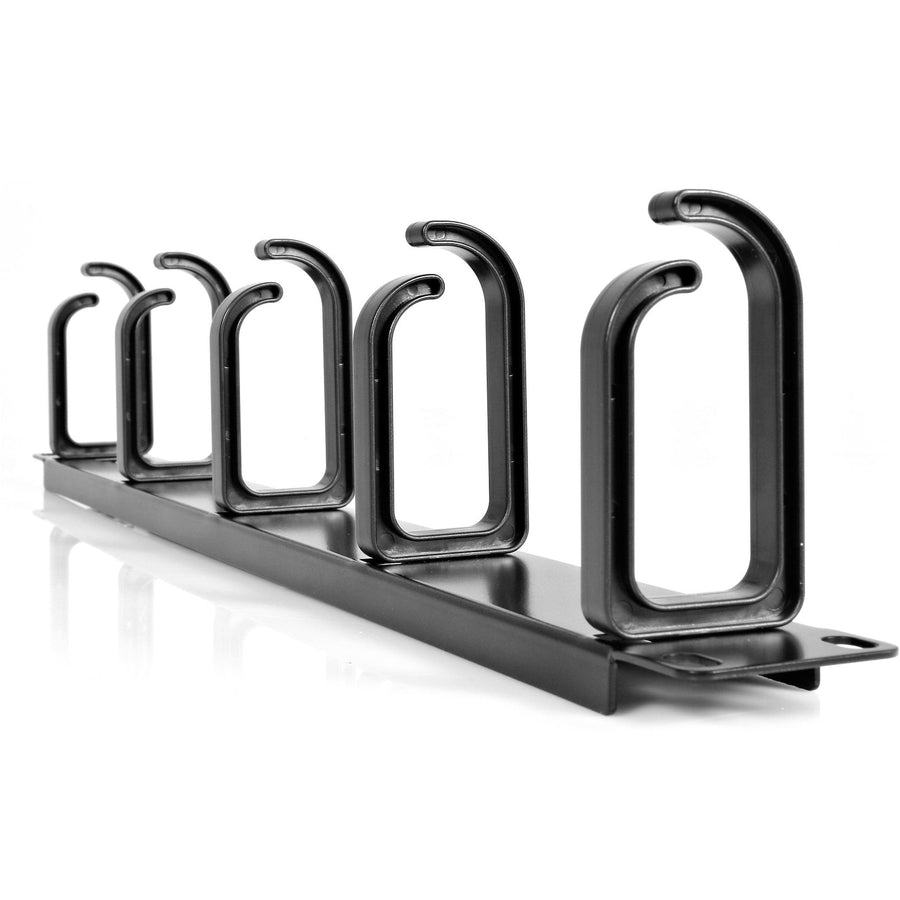 StarTech.com Panneau de gestion des câbles pour montage en rack 1U 19 pouces en métal - Kit de gestion des câbles pour rack - 1U CABLMANAGER2