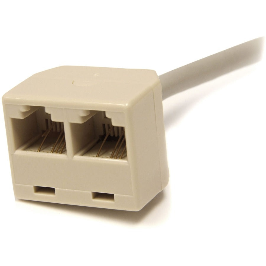 StarTech.com Adaptateur de câble répartiteur RJ45 2 vers 1 - Répartiteur réseau - RJ-45 (M) - RJ-45 (F) RJ45SPLITTER
