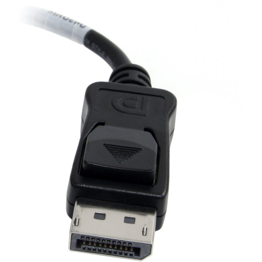 Adaptateur StarTech.com DisplayPort vers DVI, convertisseur adaptateur DisplayPort vers DVI-D actif 1080p, adaptateur DP 1.2 vers DVI, connecteur DP verrouillable DP2DVIS