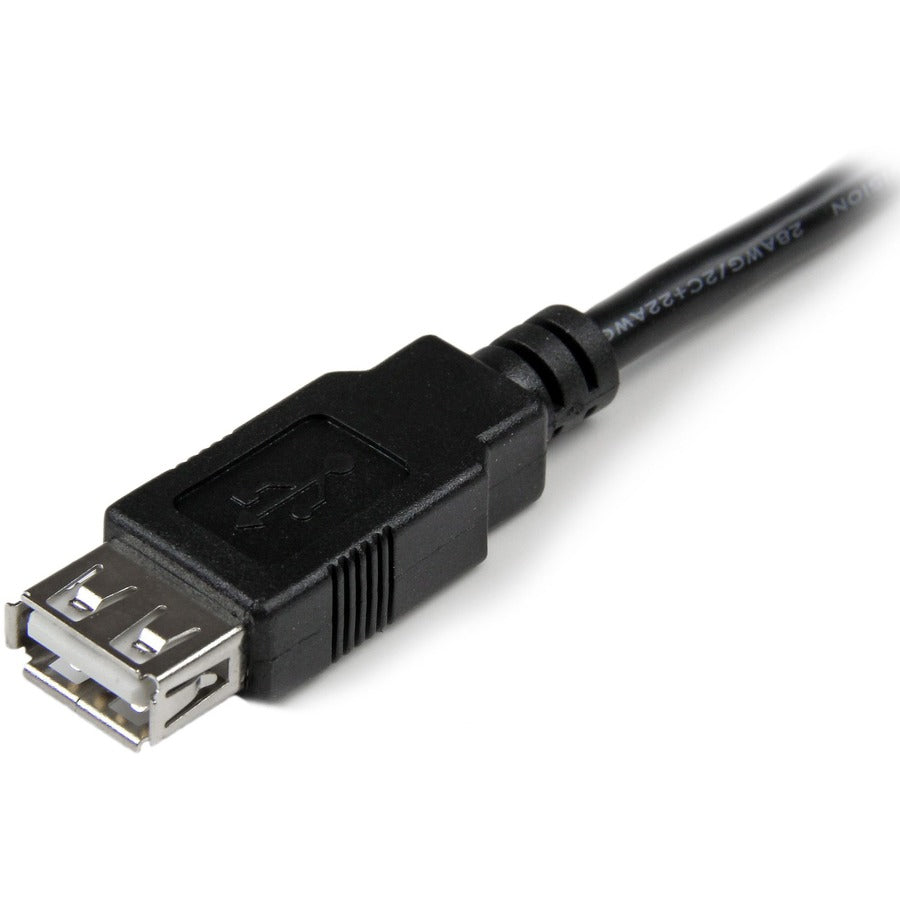StarTech.com Câble adaptateur d'extension USB 2.0 A vers A de 15 cm - M/F USBEXTAA6IN