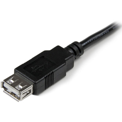 StarTech.com Câble adaptateur d'extension USB 2.0 A vers A de 15 cm - M/F USBEXTAA6IN