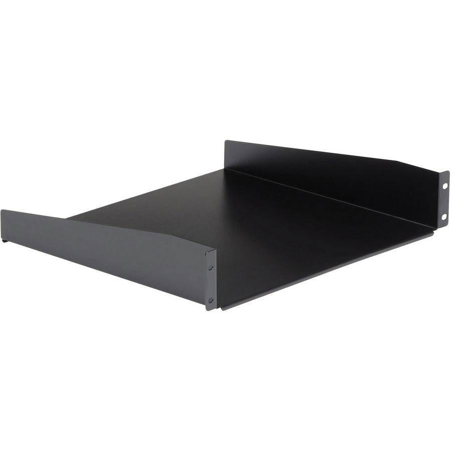 Étagère pour rack de serveur 2U StarTech.com - Plateau de montage en rack cantilever fixe de 40,6 cm de profondeur pour boîtier de données/AV/réseau de 48,3 cm avec écrous à cage et vis CABSHELF