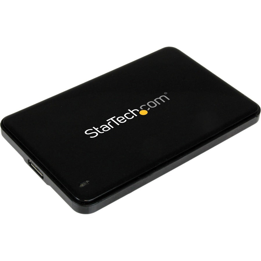 StarTech.com Drive Enclosure SATA/600 - USB 3.0 Micro-B Host Interface - UASP Support External - Black S2510BPU337