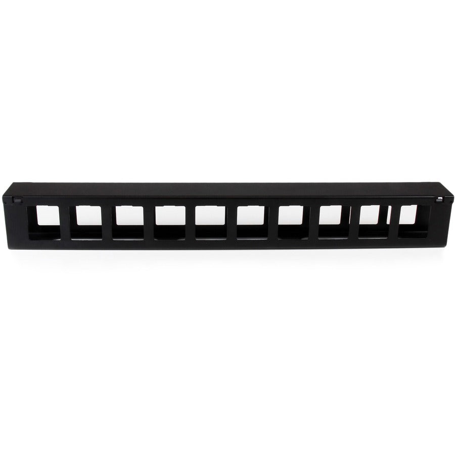 StarTech.com Panneau de gestion des câbles pour rack 1U avec couvercle CMDUCT1UX