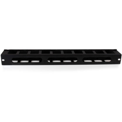 StarTech.com Panneau de gestion des câbles pour rack 1U avec couvercle CMDUCT1UX