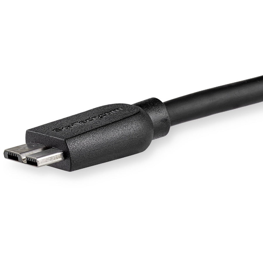 Câble USB 3.0 Slim SuperSpeed ​​(5 Gbit/s) A vers Micro B de 2 m (6 pi) de StarTech.com - M/M USB3AUB2MS